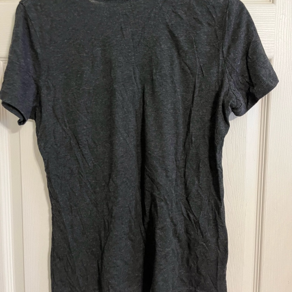 Kimes Ranch Charcoal Tee with Cream Logo - Picture 2 of 2